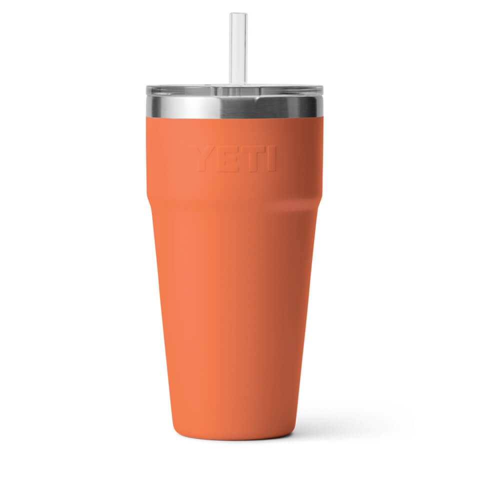 21071501411 TERMO RAMBLER 26oz STRAW CUP DESERT CLAY MARCA YETI