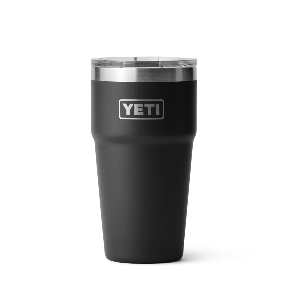 21071503706 TERMO RAMBLER 20oz STACKABLE CUP TAPA MAGNETICA NEGRO MARCA YETI