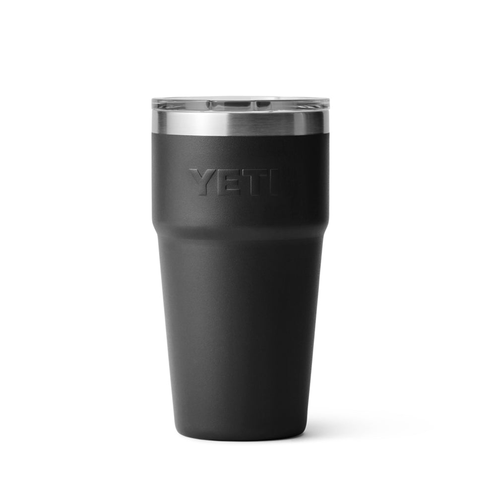 21071503706 TERMO RAMBLER 20oz STACKABLE CUP TAPA MAGNETICA NEGRO MARCA YETI