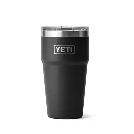 21071503706 TERMO RAMBLER 20oz STACKABLE CUP TAPA MAGNETICA NEGRO MARCA YETI