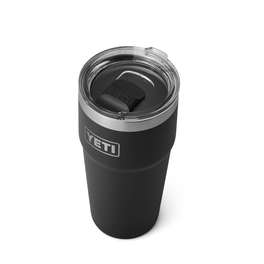 21071503706 TERMO RAMBLER 20oz STACKABLE CUP TAPA MAGNETICA NEGRO MARCA YETI