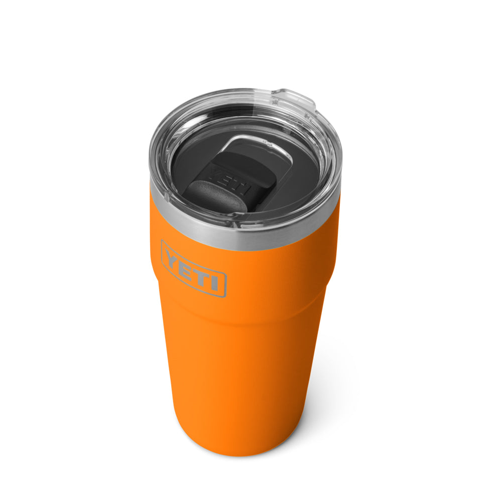 21071503883 TERMO RAMBLER 20oz STACKABLE CUP TAPA MAGNETICA KING CRAB ORANGE MARCA YETI