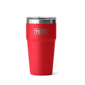 21071503885 TERMO RAMBLER 20oz STACKABLE CUP TAPA MAGNETICA RESCUE RED MARCA YETI