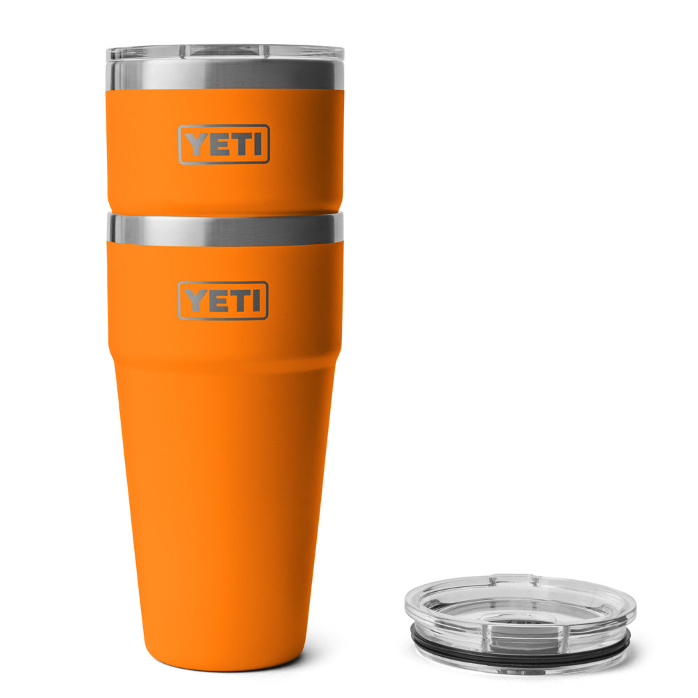 21071503891 TERMO RAMBLER 30oz STACKABLE CUP TAPA MAGNETICA KING CRAB ORANGE MARCA YETI