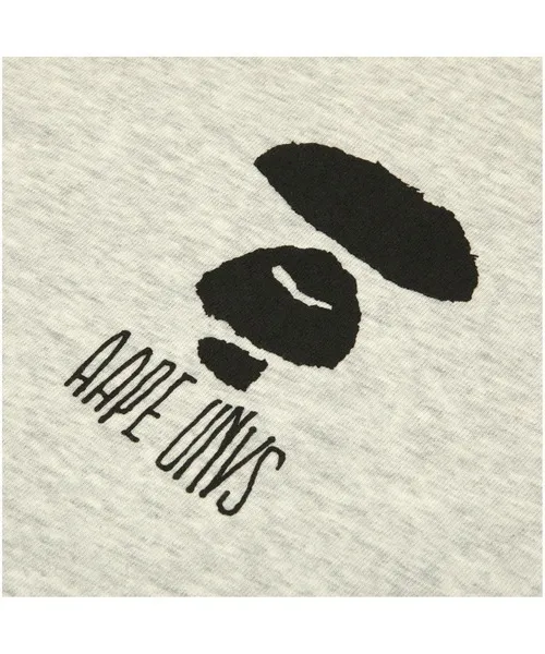 A BATHING APE  |Crew Neck Unisex Street Style Cropped Cotton Logo