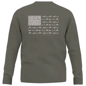 American Flag Long Sleeve Shirt