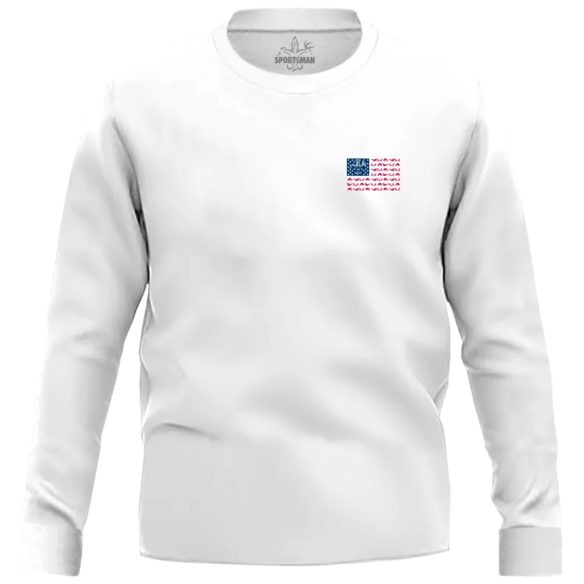 American Flag Long Sleeve Shirt