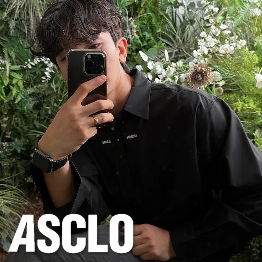 ASCLO  |Unisex Street Style Long Sleeves Oversized Shirts