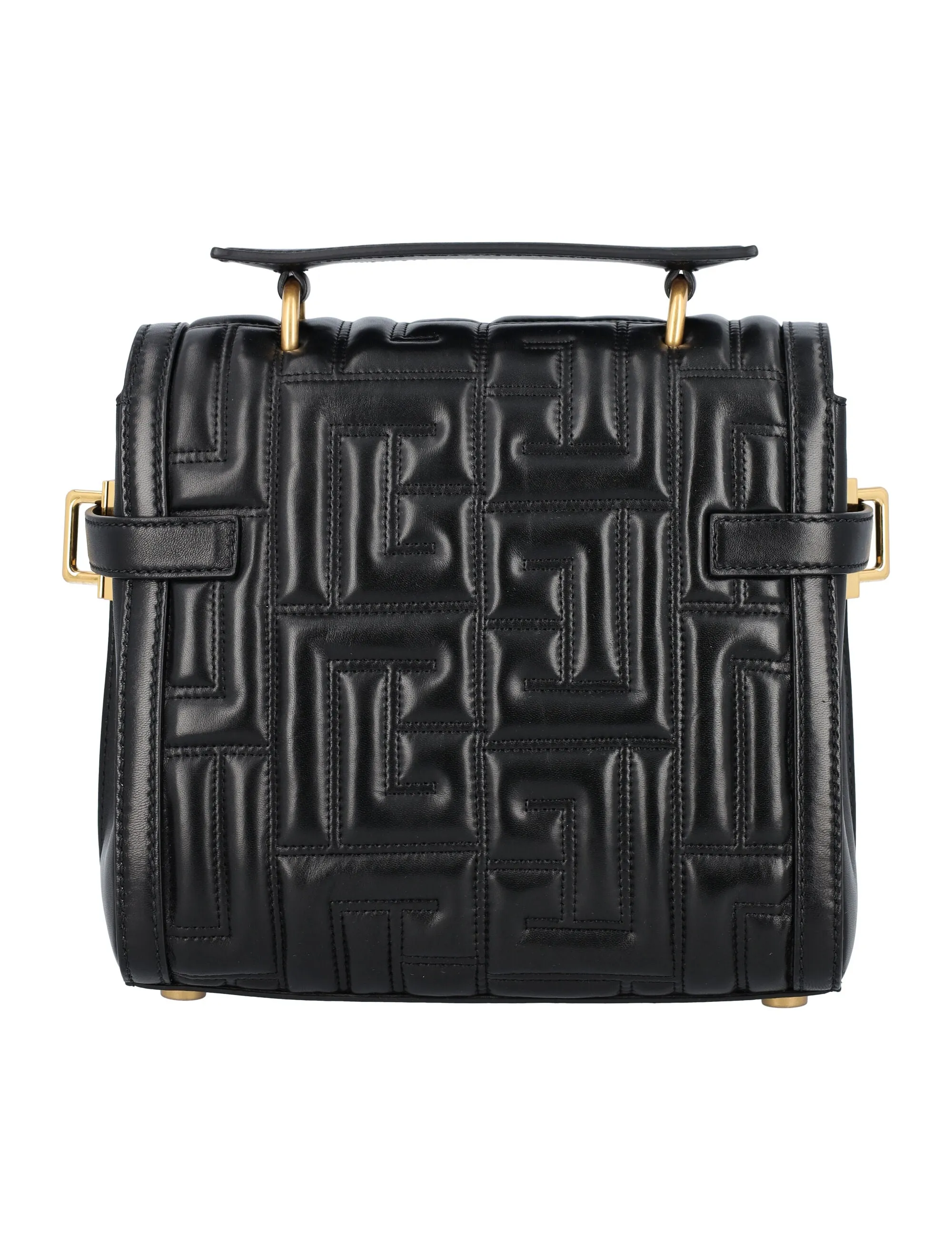 Balmain B-Buzz 23 Logo Plaque Crossbody Bag