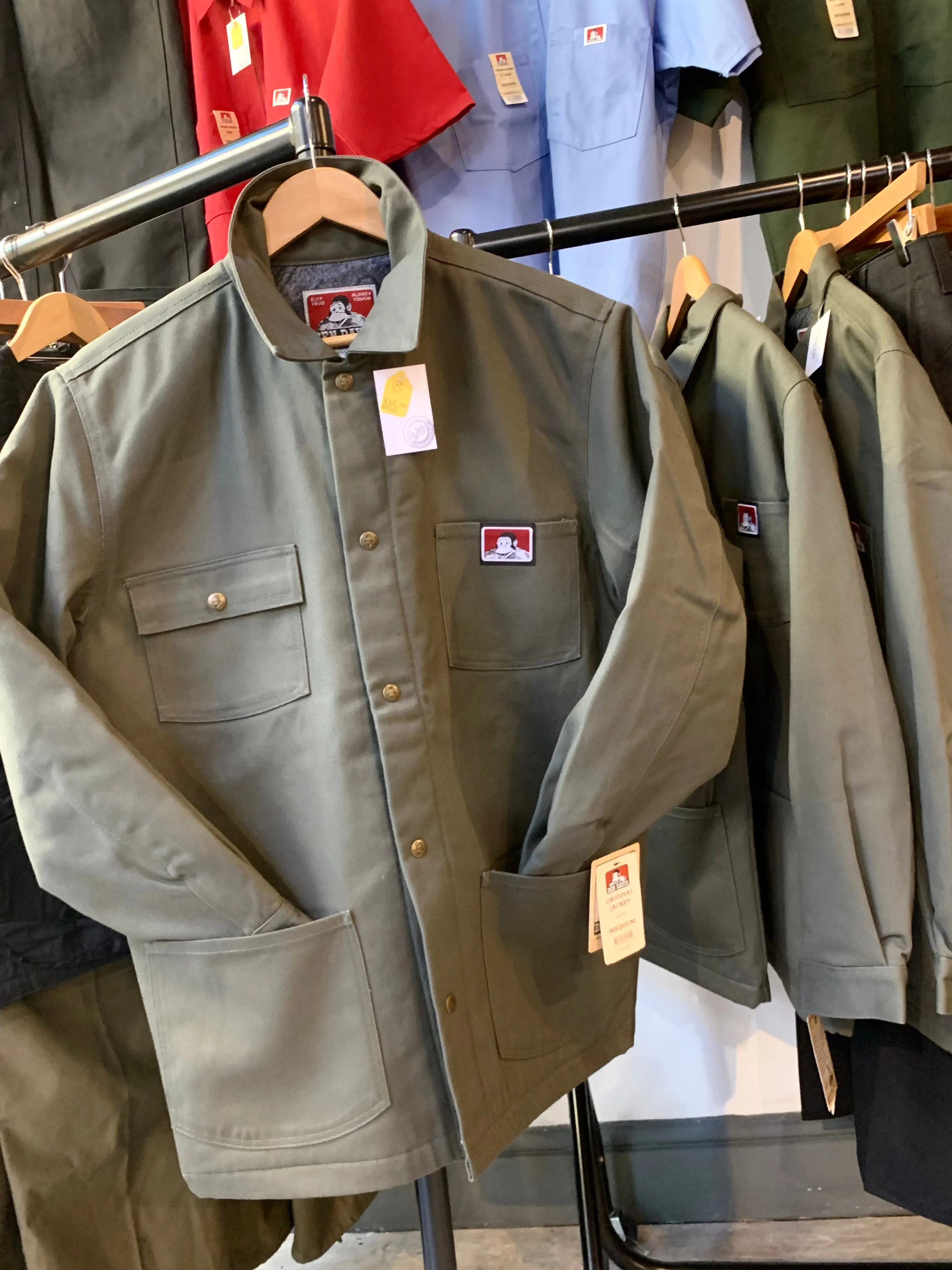 Ben Davis Original Jacket in Olive