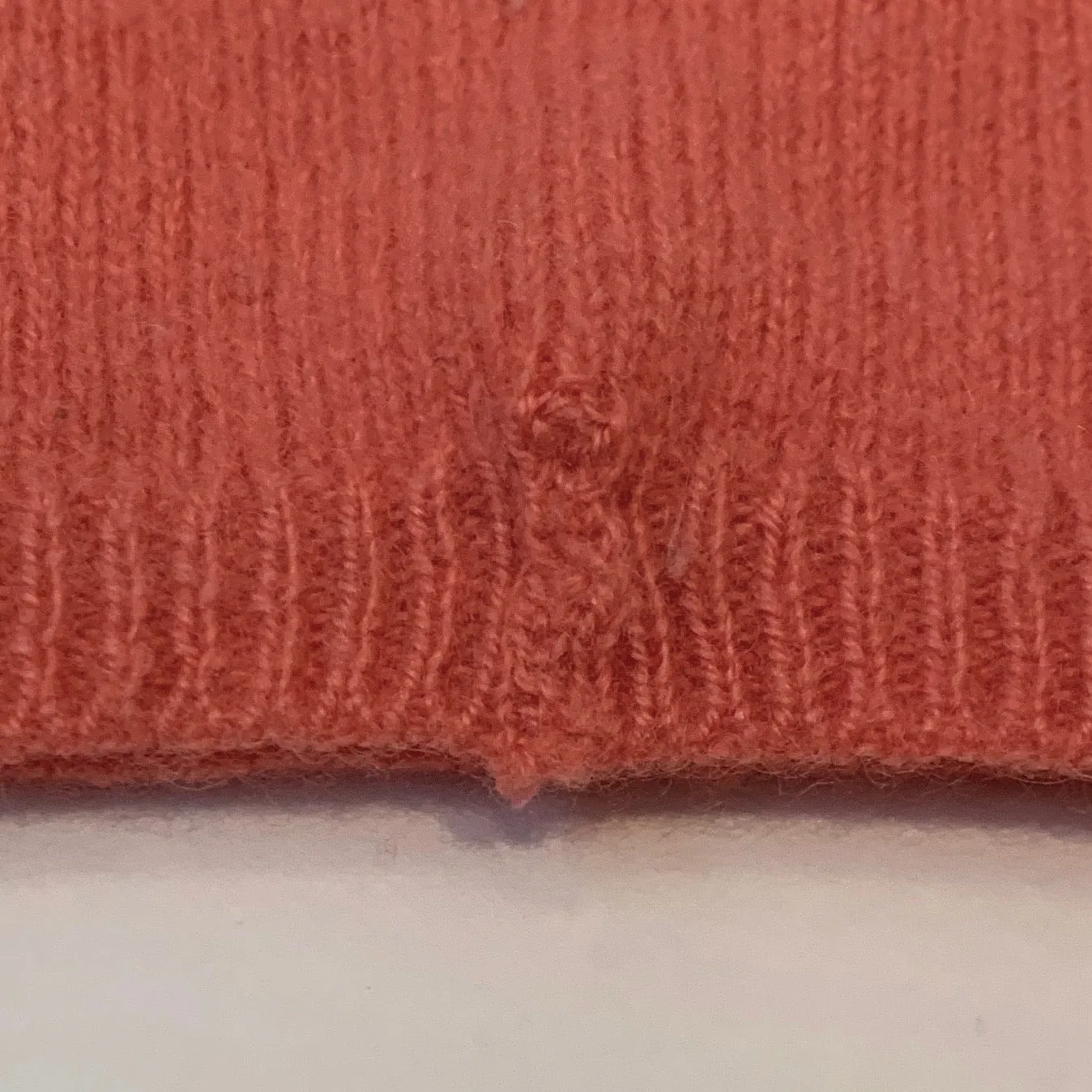 Bonpoint Apricot Cashmere Jumper With Cherry Motif: 12 Months