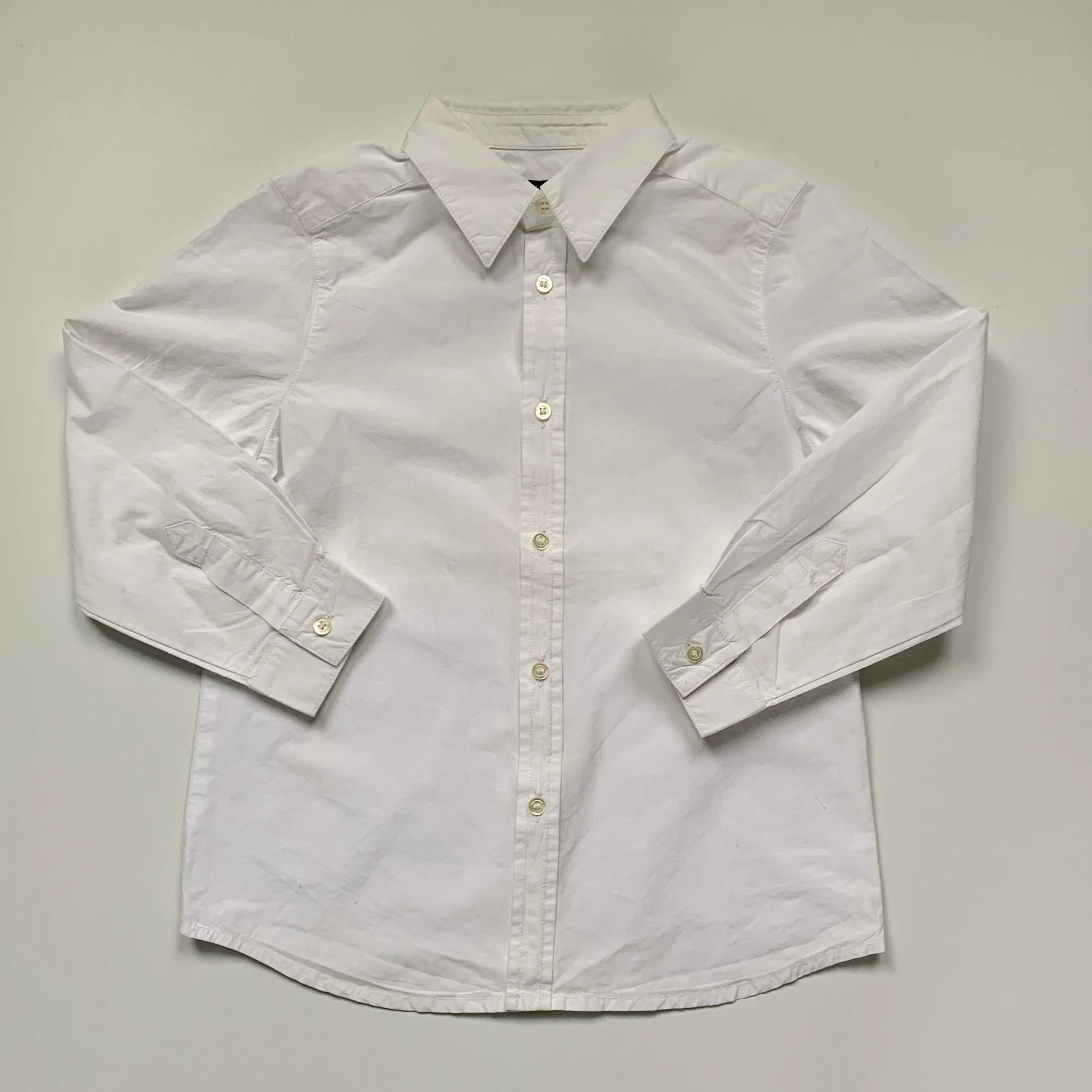 Bonpoint White Cotton Shirt: 3 Years