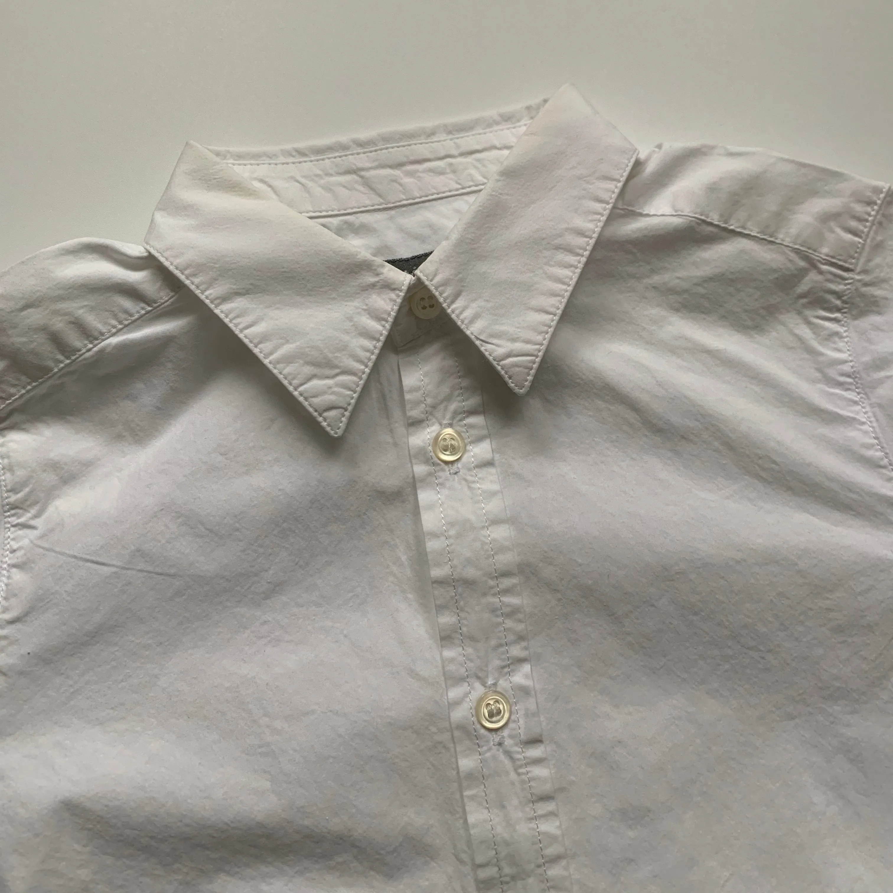 Bonpoint White Cotton Shirt: 3 Years