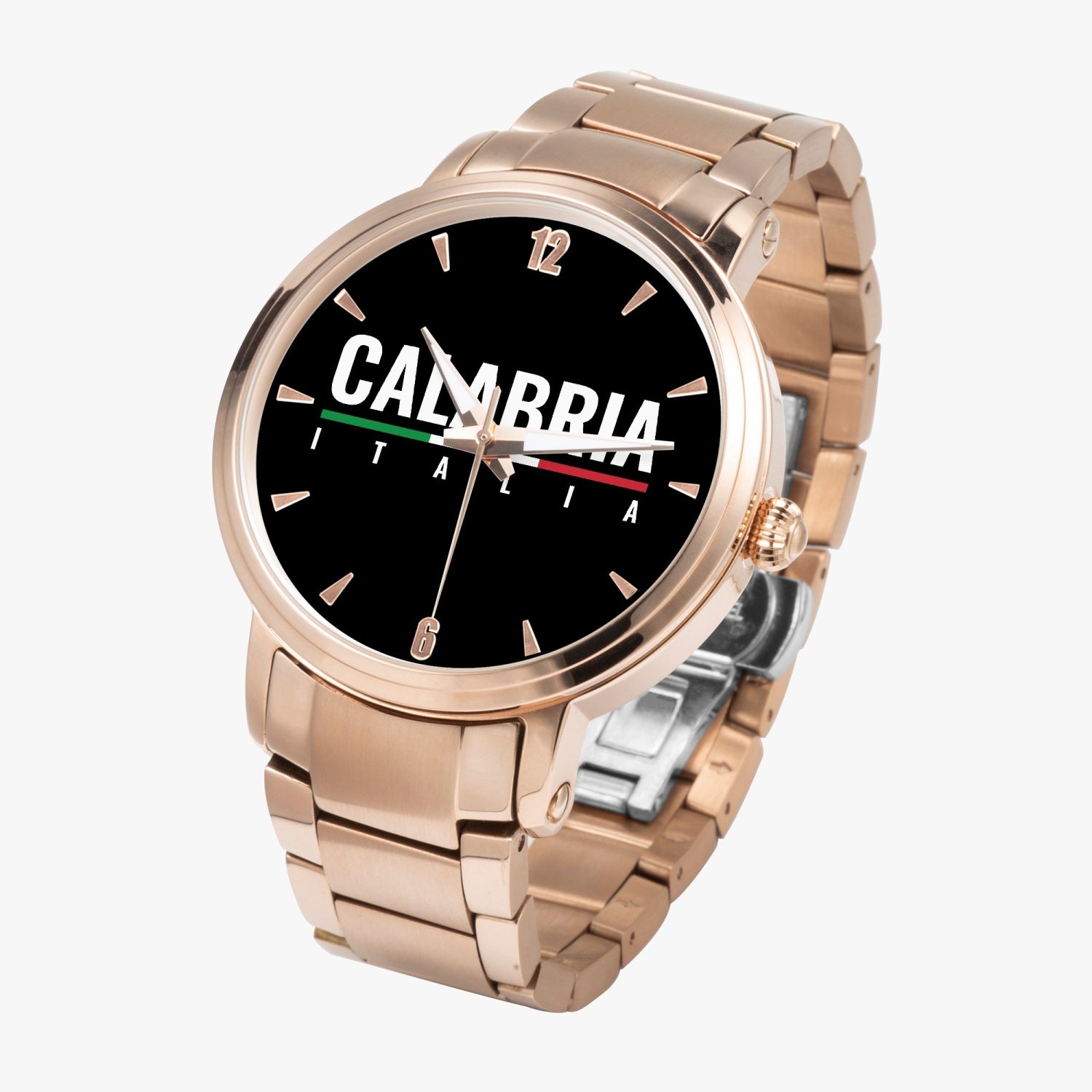 Calabria Italia Automatic Movement Watch - Premium Stainless Steel