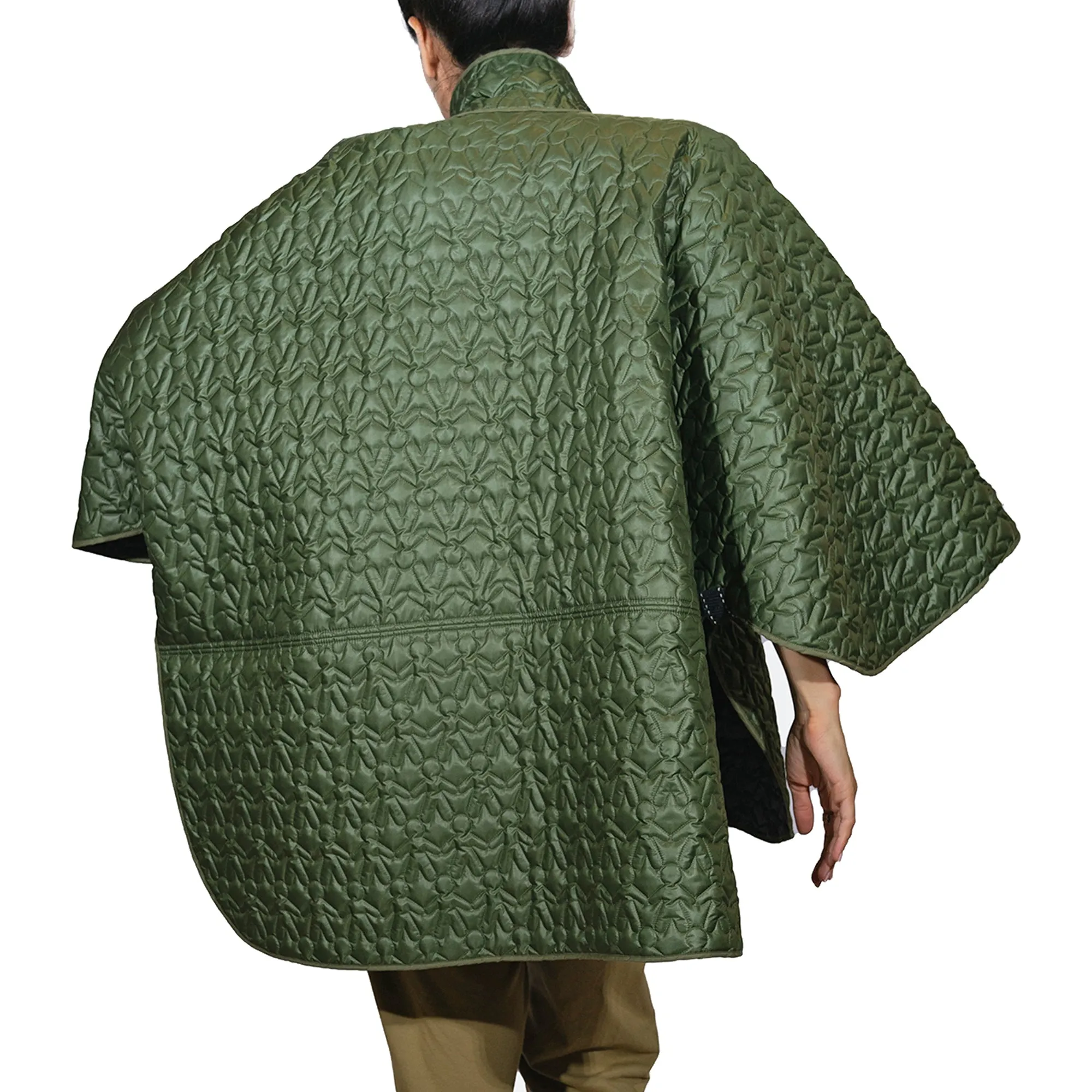 Cape Omino Nylon Forest Green