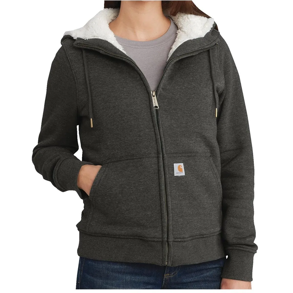 Carhartt 102787 Women's Clarksburg Sherpa-Lined Hoodie