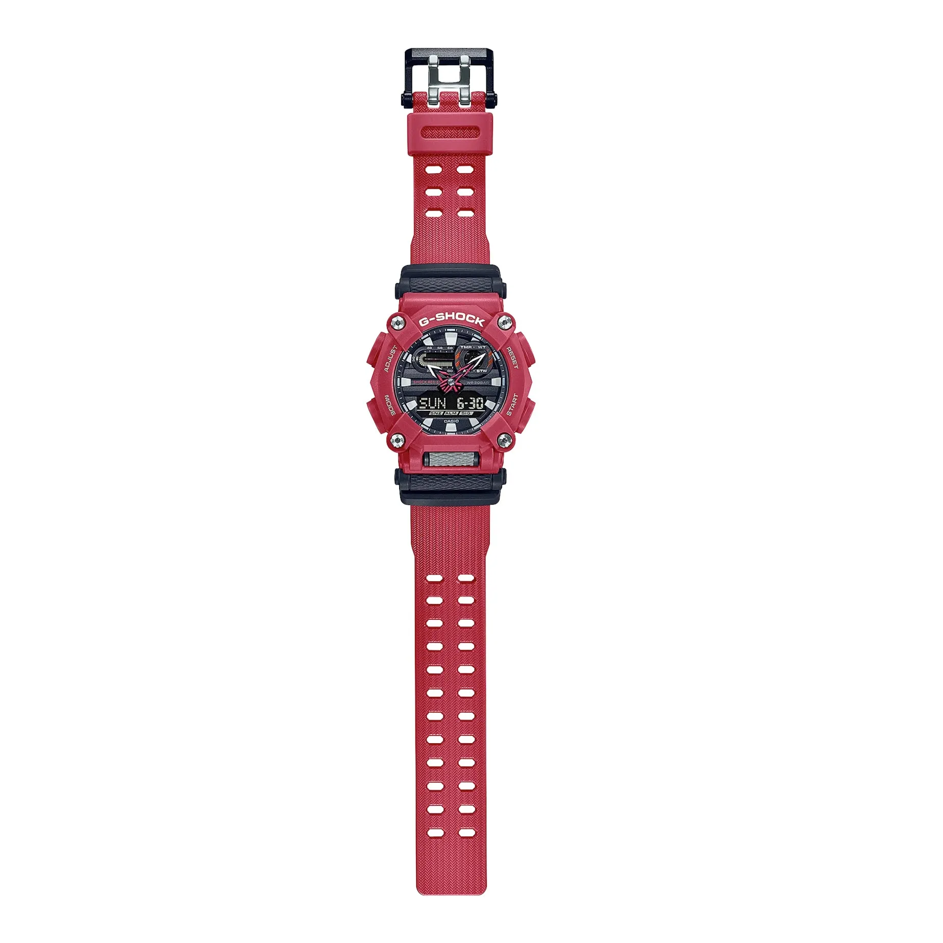 Casio G-Shock GA900-4A Red Black Heavy Duty Watch