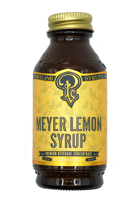 Clearance: Meyer Lemon Syrup 3.4oz - cocktail / mocktail beverage mixer