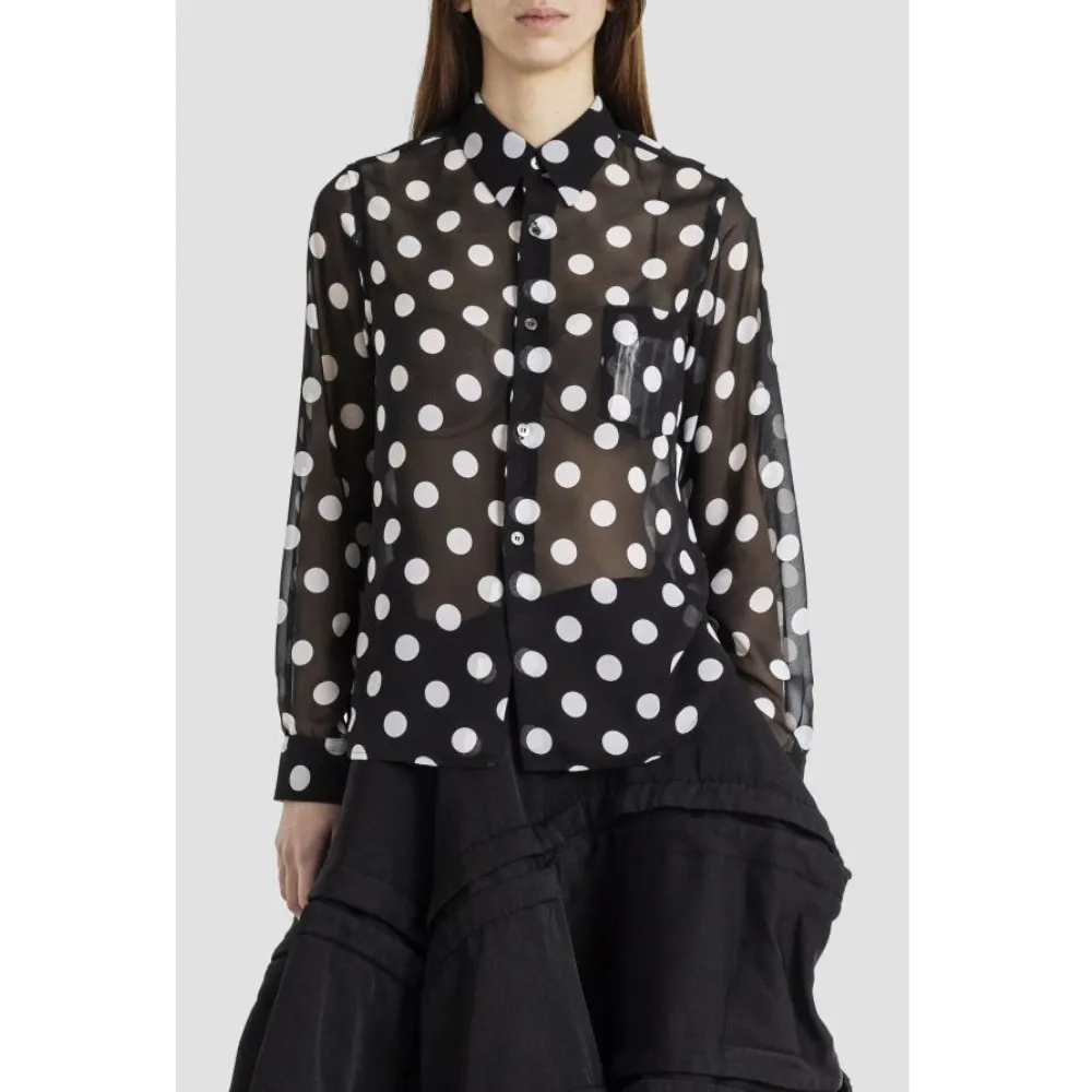 COMME des GARCONS  |Dots Long Sleeves Shirts & Blouses