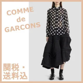 COMME des GARCONS  |Dots Long Sleeves Shirts & Blouses