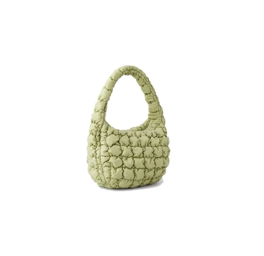 COS Quilted Bag Mini Avocado Green 