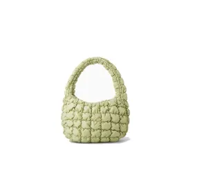 COS Quilted Bag Mini Avocado Green 