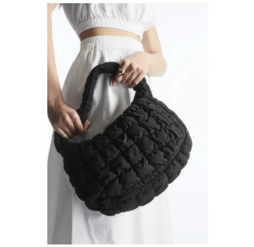 COS Quilted Bag Mini Black 