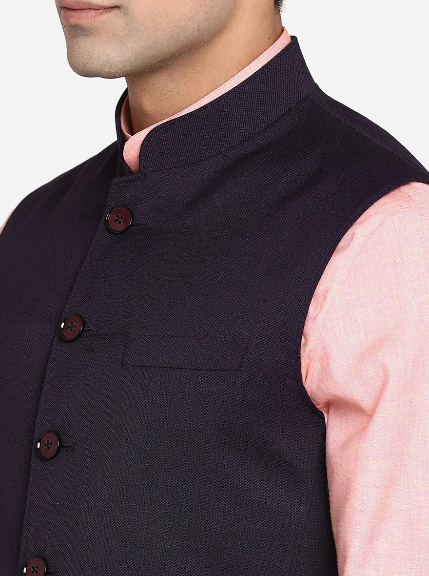 Dark Wine Modi Jacket | JadeBlue