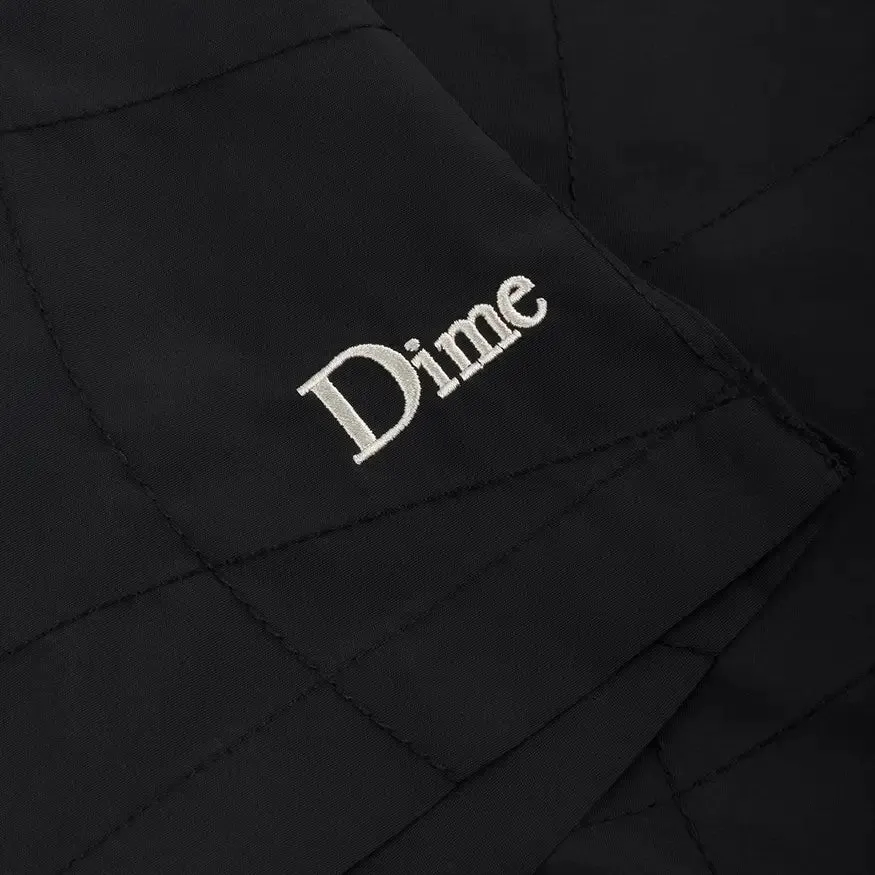 Dime MTL Wave Quilted Shorts - Black