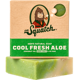 Dr. Squatch Bar Soap - Cool Fresh Aloe