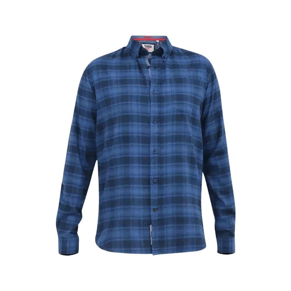 Duke Bruce Flannel Check Long Sleeve Shirt