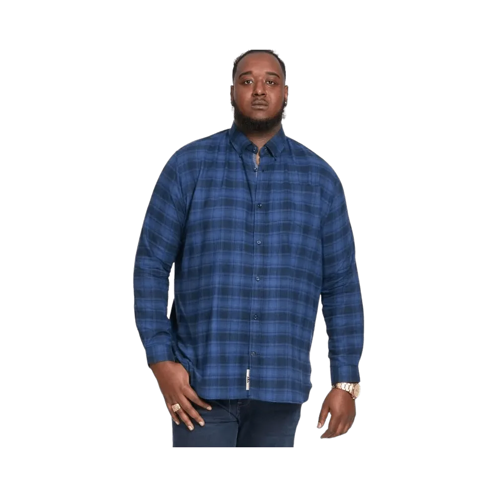 Duke Bruce Flannel Check Long Sleeve Shirt