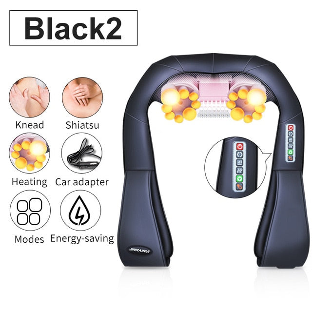 Electrical Shiatsu Back Neck Shoulder Body home Massager