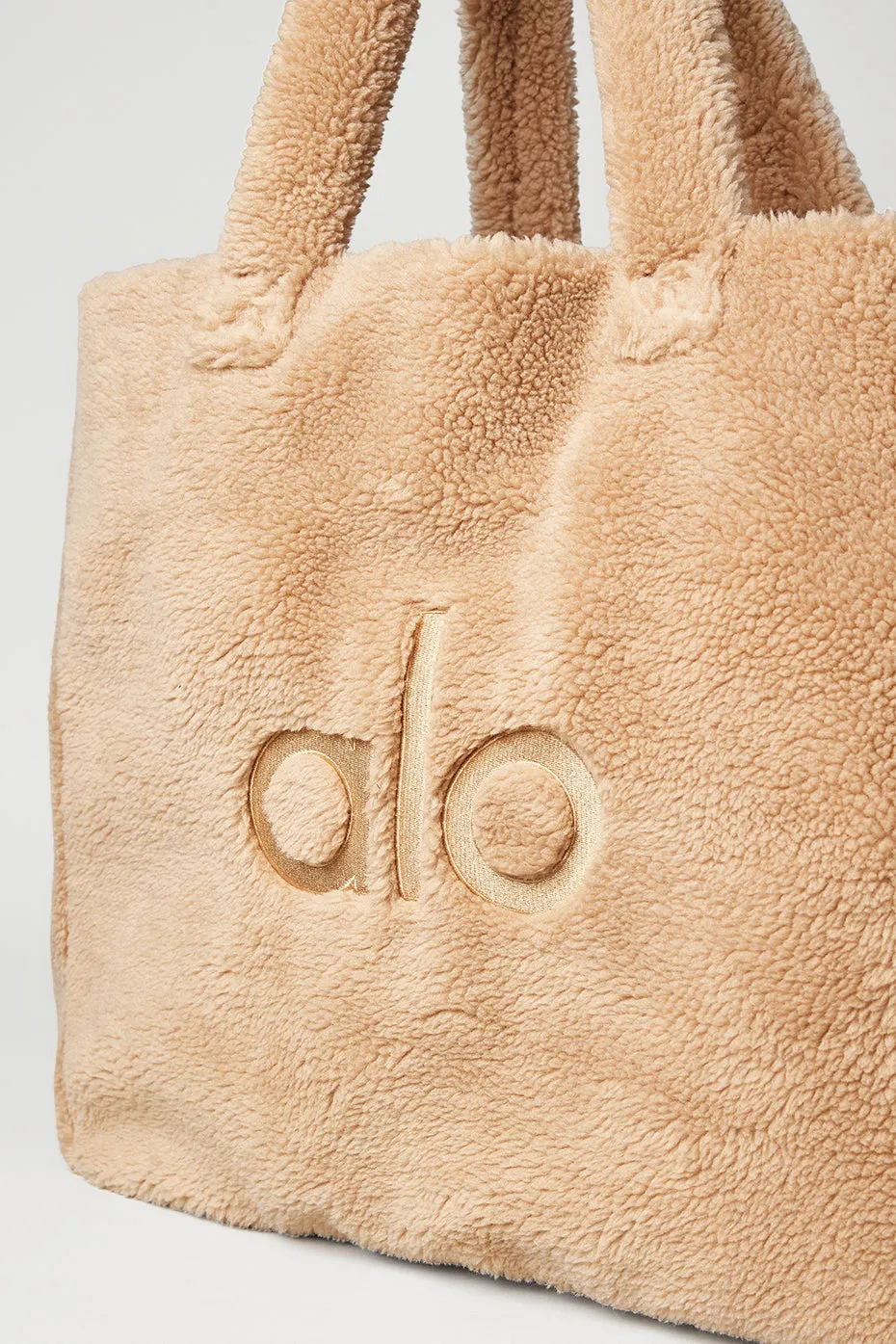 Foxy Sherpa Tote - Camel