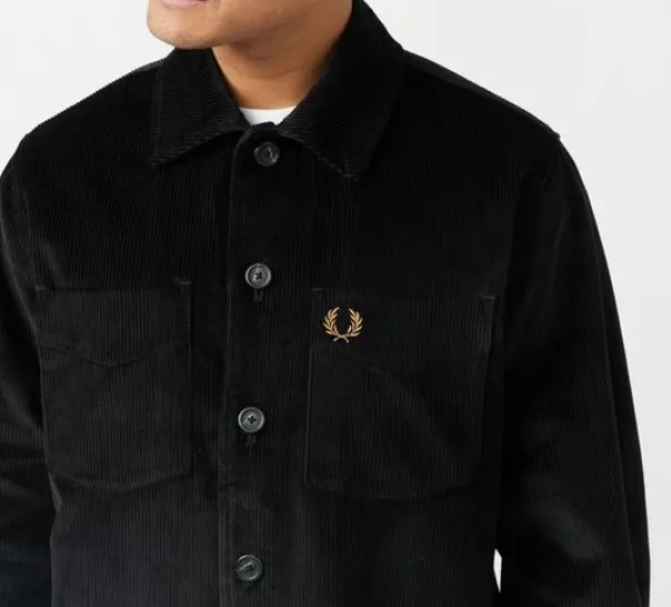 FRED PERRY  |Street Style Long Sleeves Plain Cotton Logo Shirts