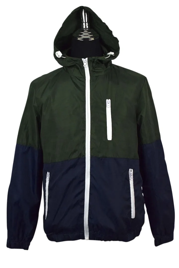 Green and Blue Spray Jacket