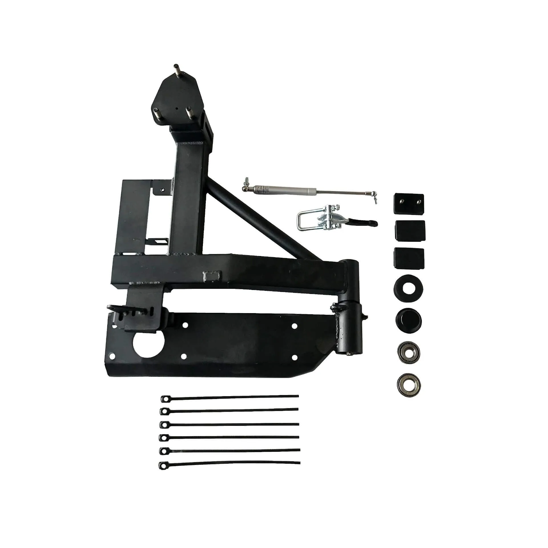 Heavy Duty Spare Wheel Tyre Carrier Frame for Land Rover Discovery 3 and 4