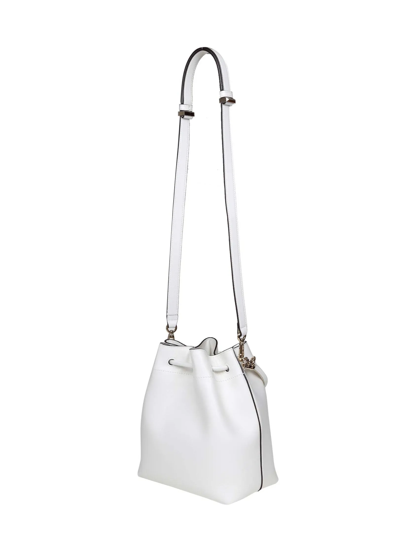 Jimmy Choo Bon Bon Drawstring Bucket Bag