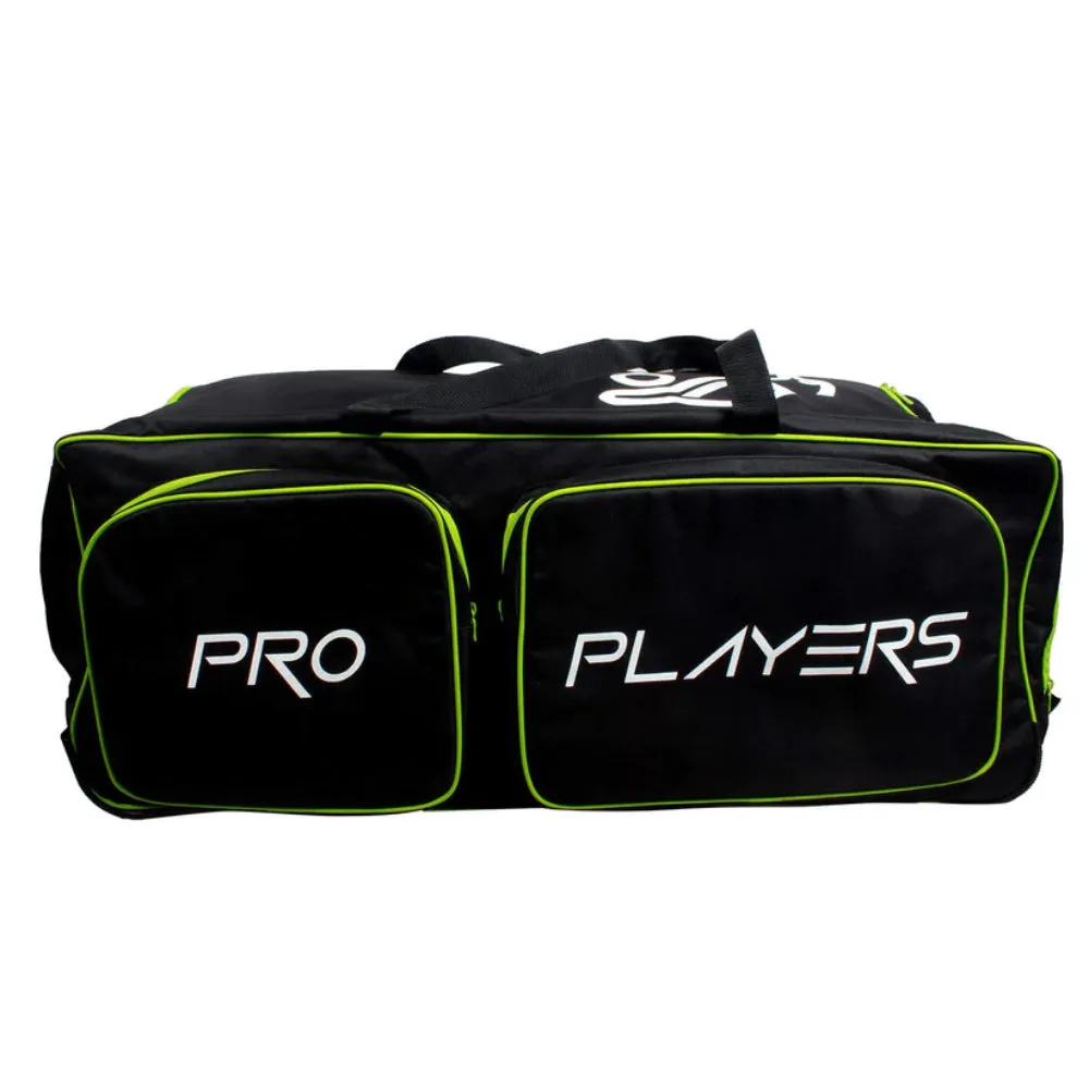 Kookaburra KB Pro Player Cricket Kit Bag (Black/Lime Green)