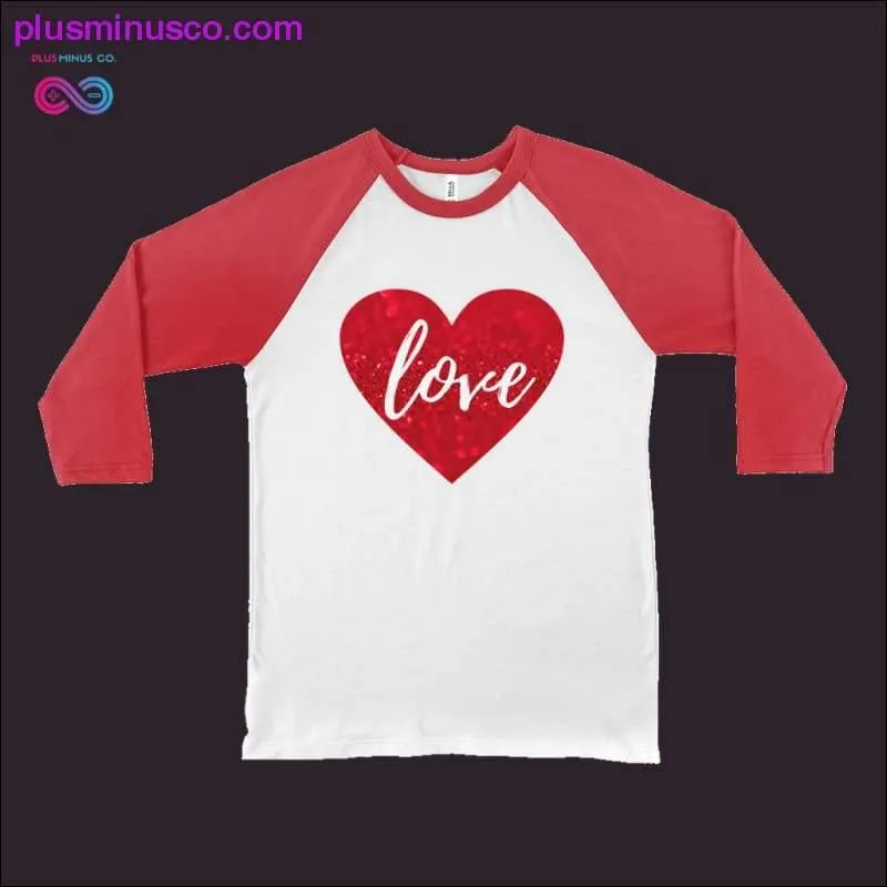 Love Heart Long Sleeve Shirts