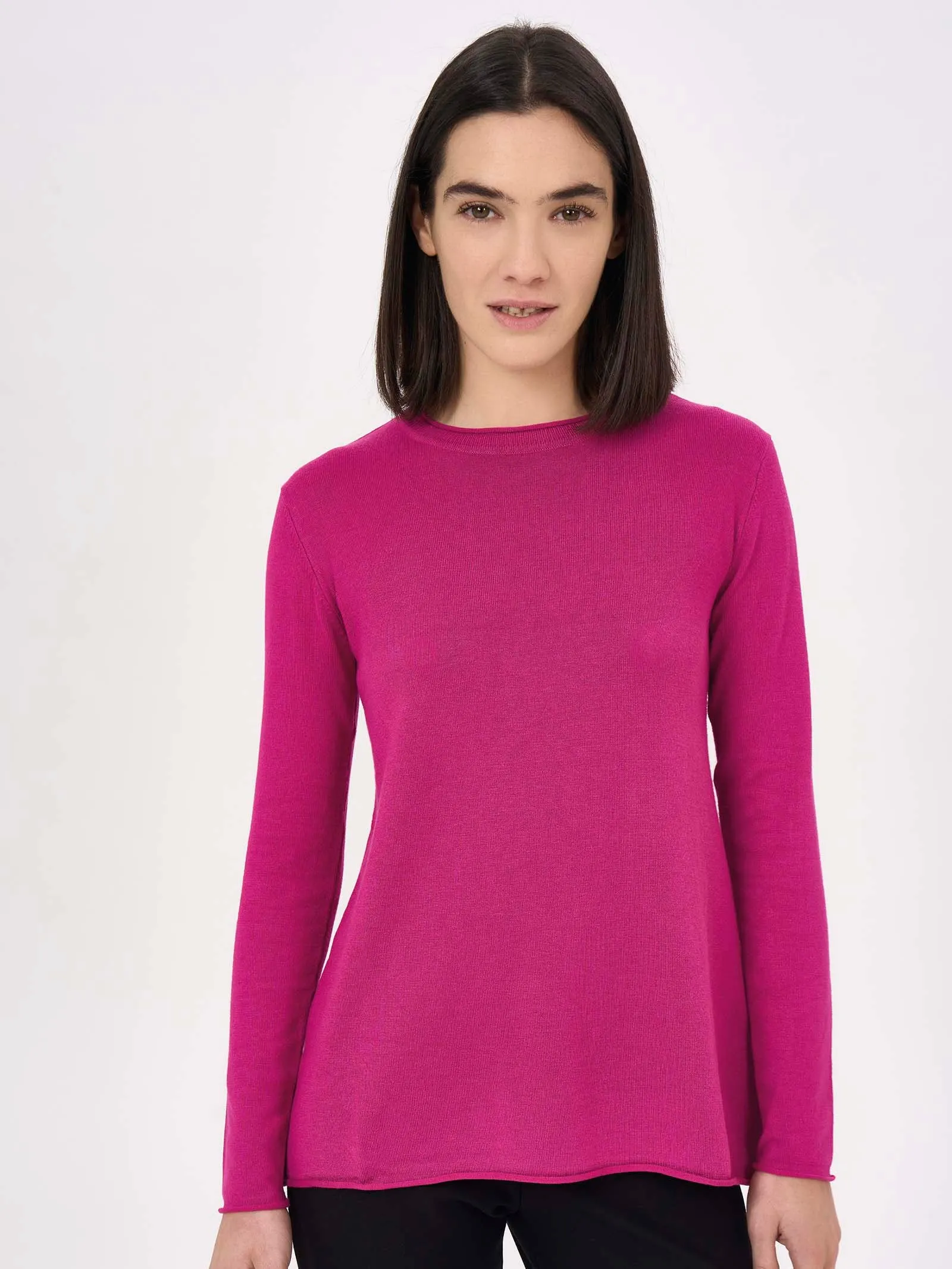 Maglia girocollo in filato Winter Basic - Sogno