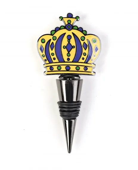 Mardi Gras Wine Stopper