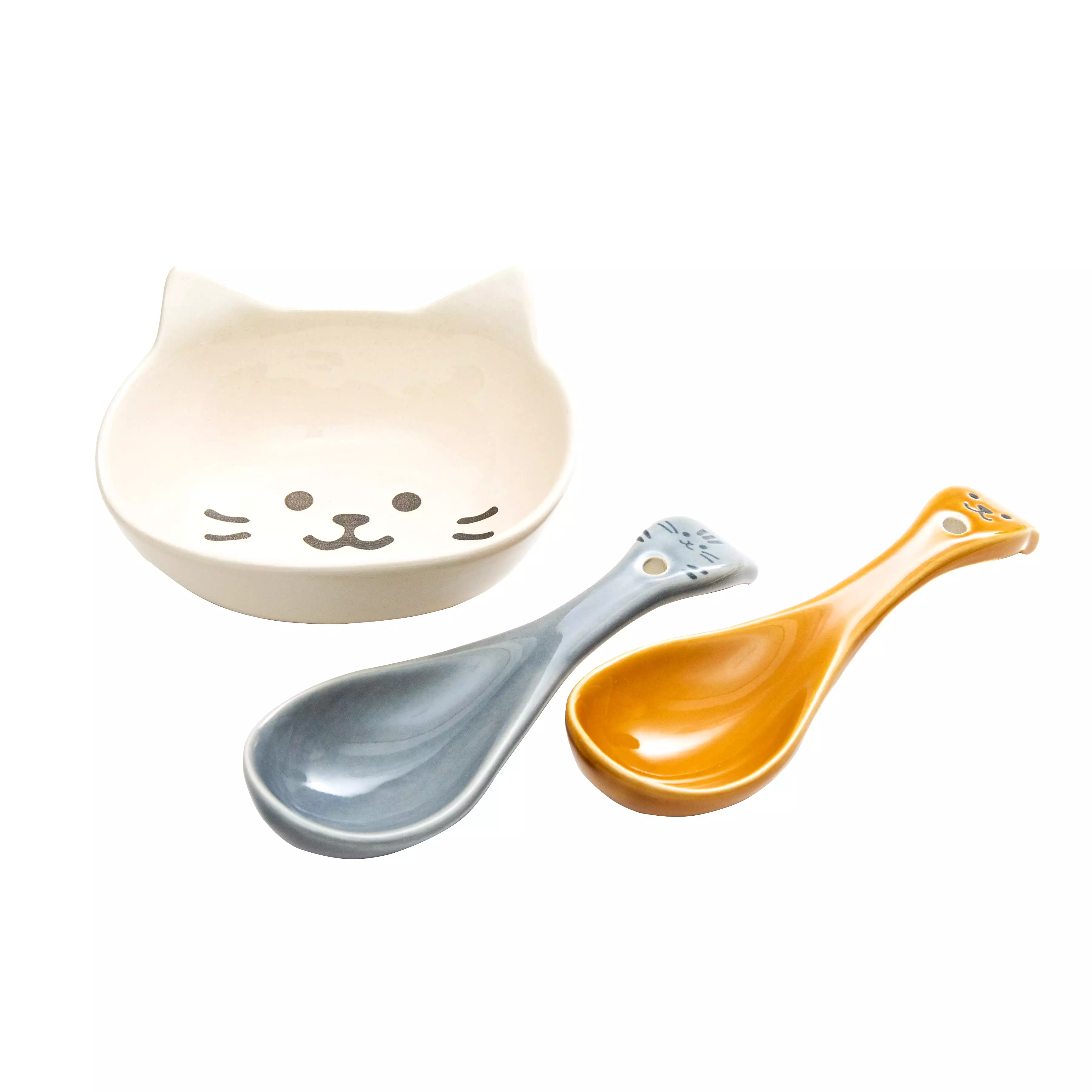 Microwave Safe Cat Face Bowl