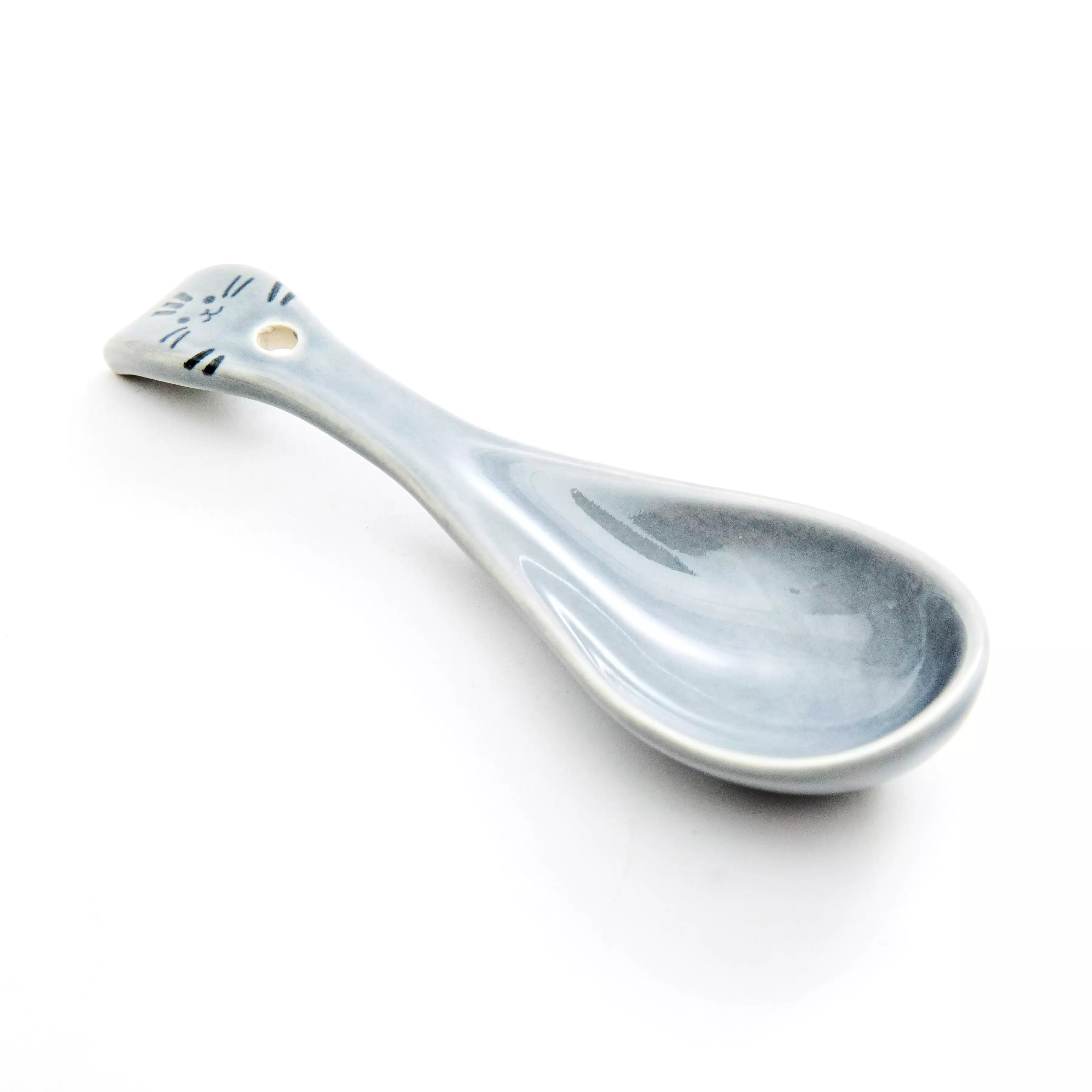 Microwave Safe Cat Face Soup Spoon (1pc)