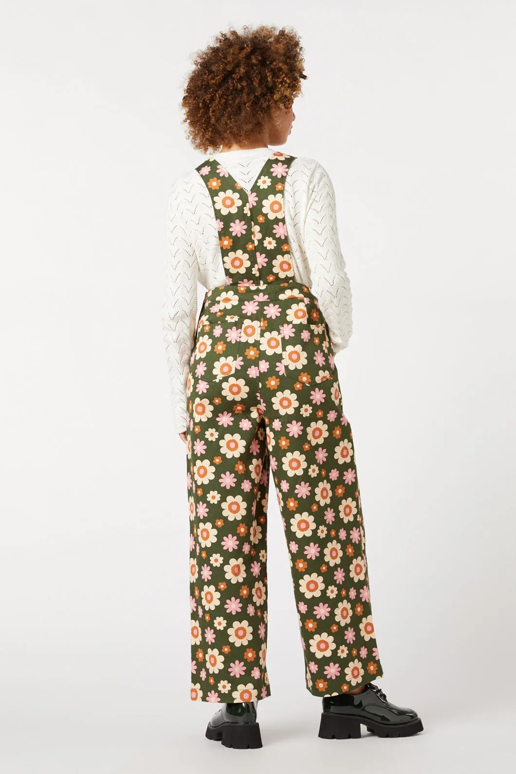 Miss 60'S Flower Overall