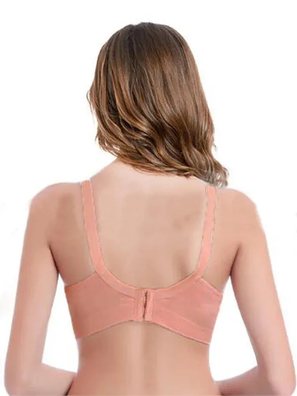 Momnfancy Adjustable Straps Wire Free Push-up Breast-feeding Nursing Bra