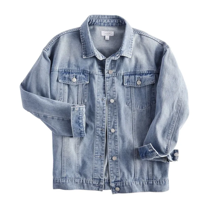 Mudpie Shaw Boyfriend Denim Jacket