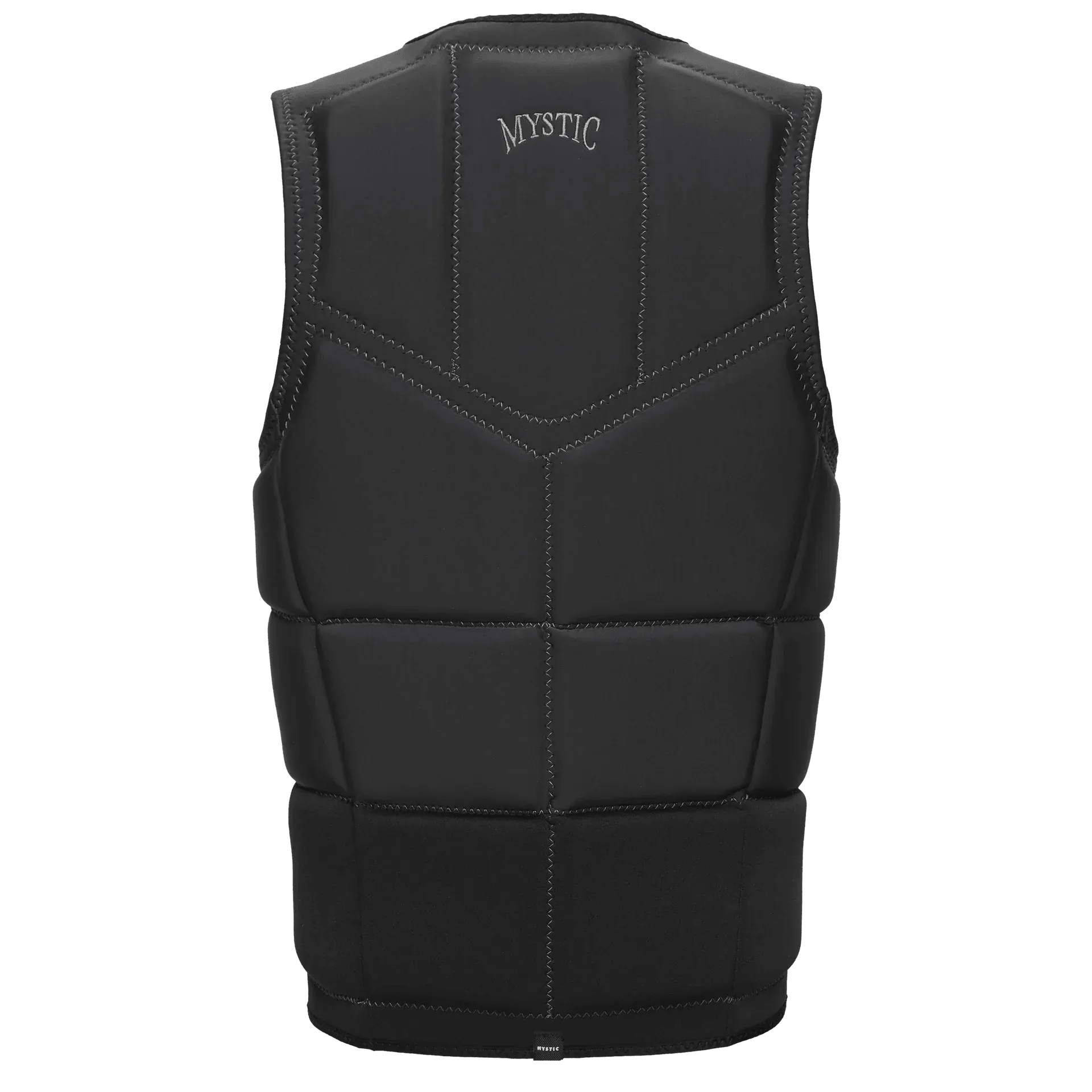 Mystic Peacock Impact Vest Black F-Zip Wake