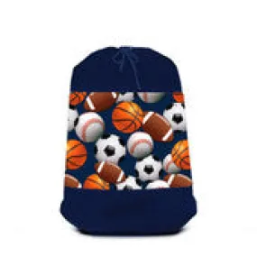 navy sports laundry bag