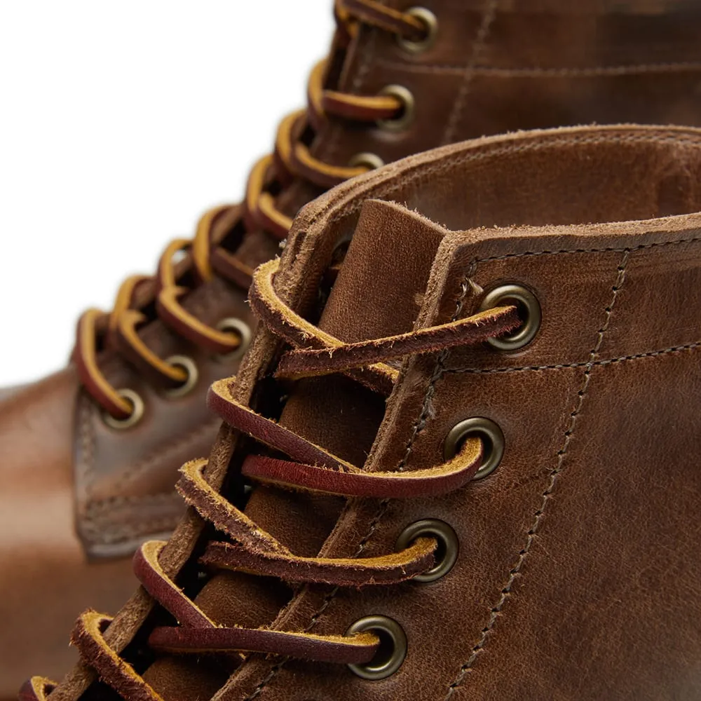 Oak Street Bootmakers Vibram Sole Trench BootNatural Chromexcel